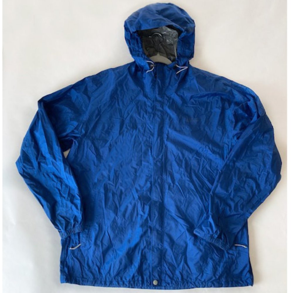 Eastern Mountain Sports (EMS) Windbreaker/Raincoat  W/Hood Mens XX Large